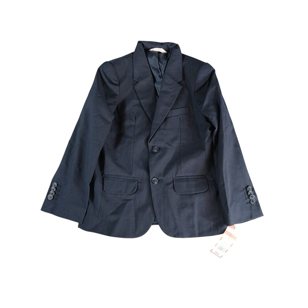 Cat & Jack Blazer Boys 6 Navy Blue Sports Jacket Formal Suit Church Lined NWT
